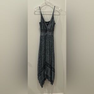 NWT Angie Blue M Handkerchief Dress